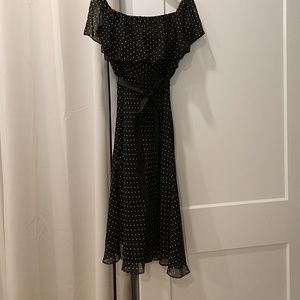 Black and White polka dot dress